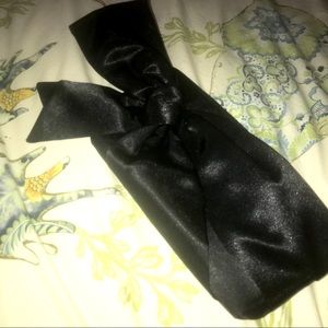 Satin Bow Clutch